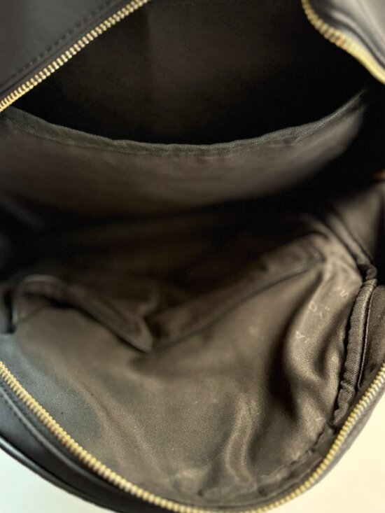 Marc New York Black Nylon Backpack Gold Hardware Travel Chic Streetwear Normcore main image 4